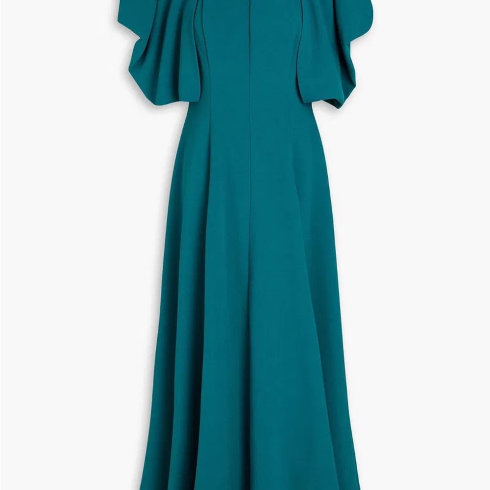 Roksanda Ilincic Teal Maxi Dress